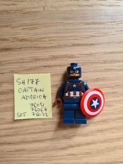 lego sh0177 captain america, set 76051, 76067, 76032