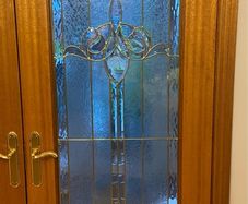 Mahogany doors
