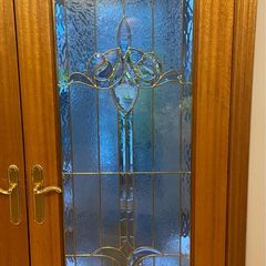 Mahogany doors