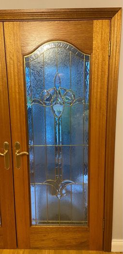 Mahogany doors