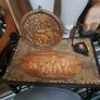 Vintage Wooden Elephant Plaques Image 2