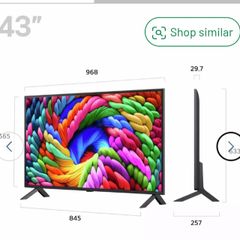 LG 43 Inch NanoCell TV