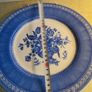 Stunning Queens Blue Hanging Plate By May Gilliatt. Image 2