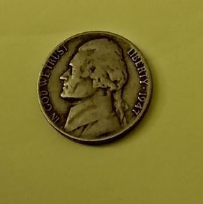 1947 US Jefferson Nickel for sale
