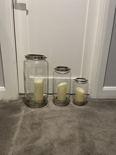Glass lanterns