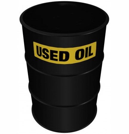 Waste engine oil