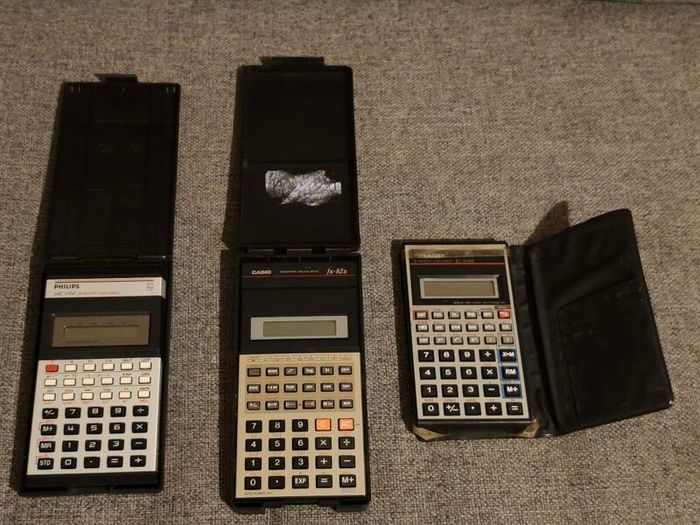 Vintage scientific calculators