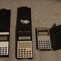 Vintage scientific calculators