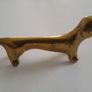 DASCHUND - Solid Brass - Ornament Image 3