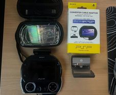 PSP Go with Attachments