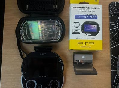 PSP Go with Attachments