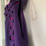 Karen Millen purple silk womens dress Image 6