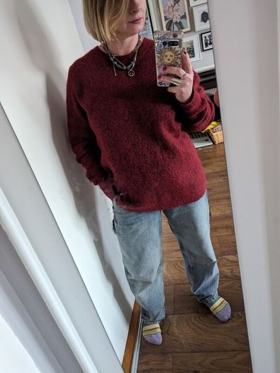 Wool woman sweather