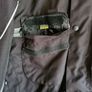 Mens motorbike waterproof Cordura jacket coat with shoulder and elbow pads armour Size medium black heavy biker motorcycle Image 5
