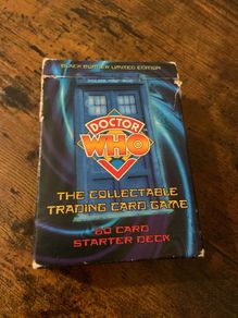 Doctor Who Collectable Trading Card Game By MMG 1996.