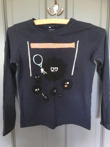 Name It navy boys long sleeved T-shirt aged 7-8 years