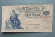 1947 Argentina One Peso