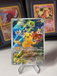 Pikachu Full Art Pokemon Card