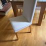 wooden table and 6 chairs Image 2