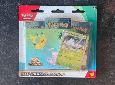 FREE Tracked Shipping. Pokemon 30th Celebration Exeggutor Tech Sticker Collection