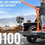 Electric Pickup Truck Crane 499kg with 1587kg Electric Winch 360 Degree Swivel Image 3