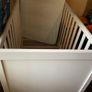 Child Cot Bed and Mattress. Image 4