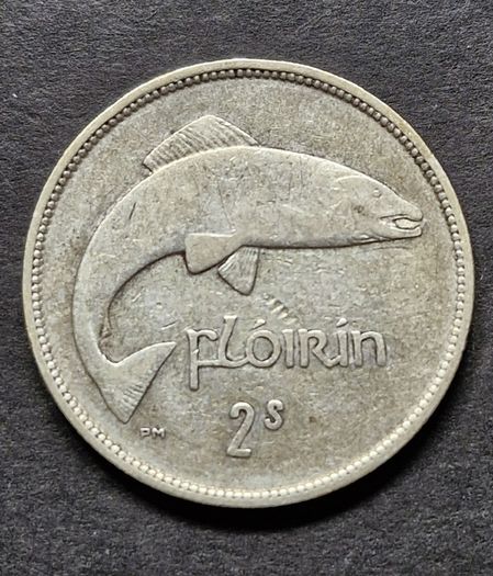 Ireland 1939 Silver Florin