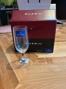 Villeroy and Boch sherry glasses