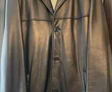 real leather mens jacket