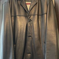 real leather mens jacket