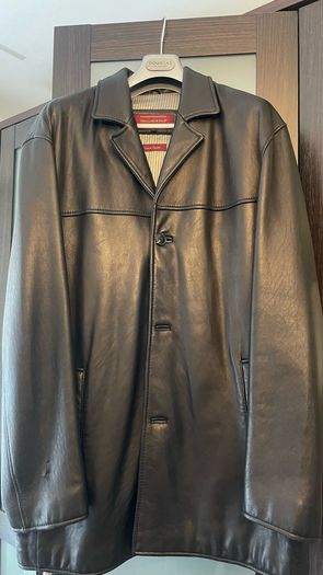 real leather mens jacket