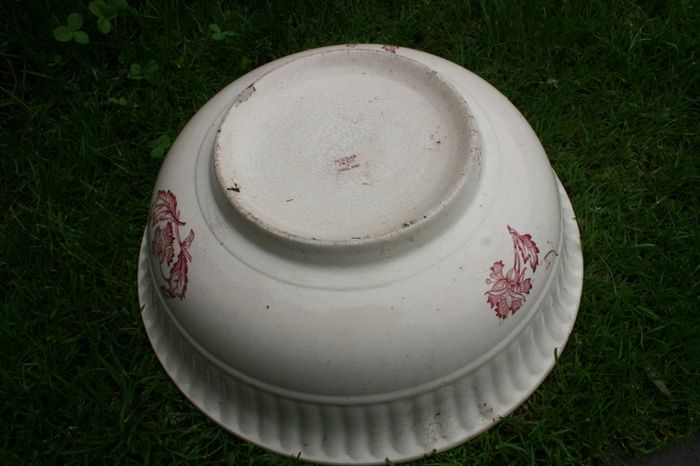 Antique  England  Water Basin 15"