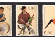 1980 Ireland Irish Music &amp; Dance Commemorative Stamps Mint Never Hinged (MNH)