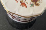 Masons brown velvet  trinket dish