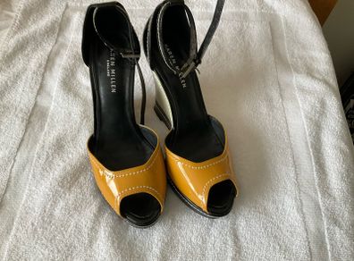 Karen Millen Wedge Leather Upper Heels for Women