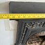 Beautiful ornate fire surround, cast Iron. Granite hearth and fire front. Very good condition Image 4