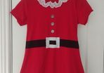 Girls Santa dress