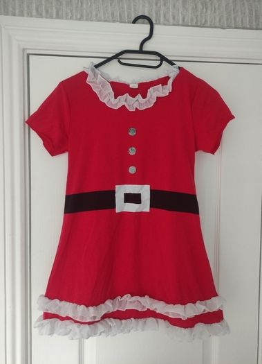 Girls Santa dress