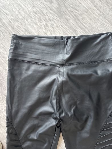 ladies  leather look leggins