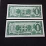 Banco Central Del Paraguay : (2) 1952 1 Guarani Banknotes in Consecutive Numbers Image 2