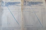 Dublin Salt Co Receipts