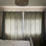 Beautiful sage green curtains for bedroom/living room Image 2