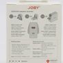 Joby USB Wall fast Charger White Dual Port 35W UK, EU, US adaptors included Image 2