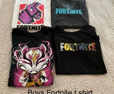 Boys 12 to 14 fortnight t shirt bundle