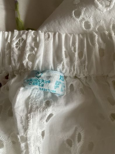 wide leg Bnwot primark Broderie anglaise trousers xsmall