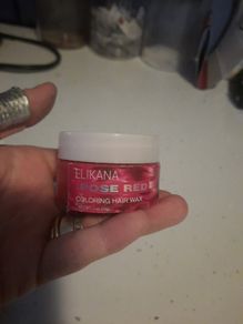 red hair colour wax