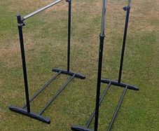 2 clothes rails