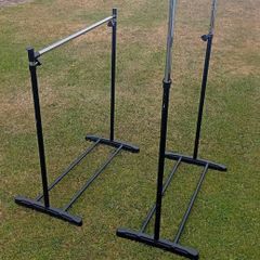 2 clothes rails