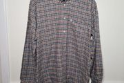 mens BARBOUR BISLEY long sleeve check shirt regular fit 100% cotton Size XL extra large