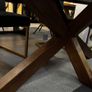 Oval All Oak Dining Table 200cm Brand New Image 2